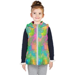 Pixel-79 Kids  Hooded Puffer Vest