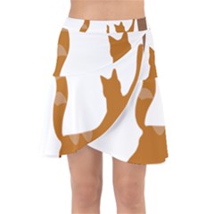 Animal Cat Pet Feline Mammal Wrap Front Skirt