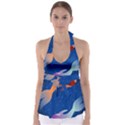Koi Fish Carp Water Nature Animal Babydoll Tankini Top View1