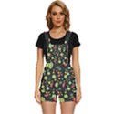 Watermelon Berries Patterns Pattern Short Overalls View1