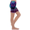 Gamer Life Kids  Lightweight Velour Capri Yoga Leggings View3