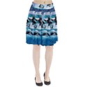 Orca Wave Water Underwater Sky Pleated Skirt View1