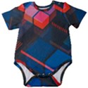 Minimalist Abstract Shaping Abstract Digital Art Minimalism Baby Short Sleeve Bodysuit View1