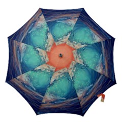 Artistic Wave Sea Hook Handle Umbrellas (medium) by Semog4