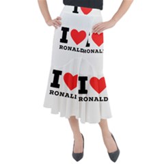 I Love Ronald Midi Mermaid Skirt by ilovewhateva