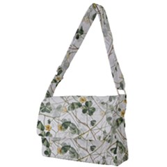 Leaves-142 Full Print Messenger Bag (l)