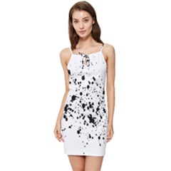 Paint-21 Summer Tie Front Dress