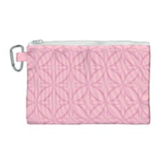 Pink-75 Canvas Cosmetic Bag (large)