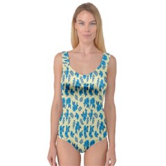 Rose-blue Princess Tank Leotard 