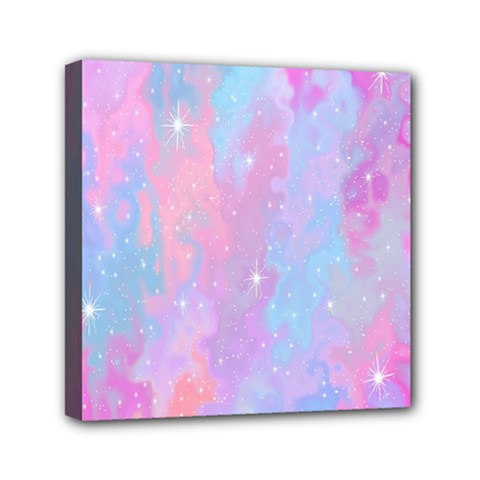 Space-25 Mini Canvas 6  X 6  (stretched)