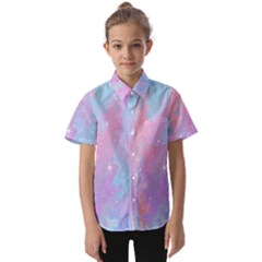 Space-25 Kids  Short Sleeve Shirt