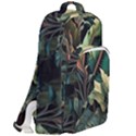 Tropical Leaf Leaves Foliage Monstera Nature Double Compartment Backpack View2
