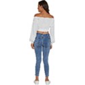 Naturally Me  Long Sleeve Crinkled Weave Crop Top View4