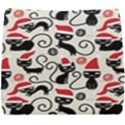 Cute Christmas Seamless Pattern Vector Seat Cushion View1