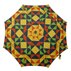 Background Geometric Color Hook Handle Umbrellas (medium) by Semog4