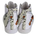 Cat Playing The Violin Art Men s Hi-Top Skate Sneakers View4