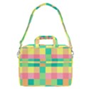 Checkerboard-pastel-squares- MacBook Pro 13  Shoulder Laptop Bag  View2