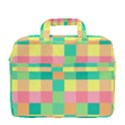Checkerboard-pastel-squares- MacBook Pro 13  Shoulder Laptop Bag  View4