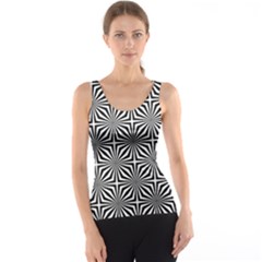Background-pattern-halftone Tank Top
