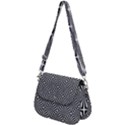 Background-pattern-halftone Saddle Handbag View2