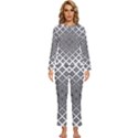 Background-pattern-halftone-- Womens  Long Sleeve Lightweight Pajamas Set View1
