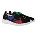 Handprints-hand-print-colourful Women s Slip On Sneakers View3