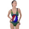 Grateful Dead Side Cut Out Swimsuit View1