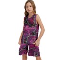 Abstract Beautiful Beauty Bright Kids  Basketball Mesh Set View2