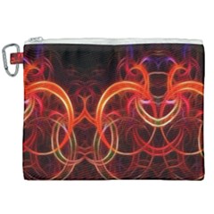 Background Fractal Abstract Canvas Cosmetic Bag (xxl) by Semog4