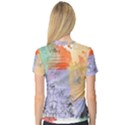 Scrapbook Paris Vintage France V-Neck Sport Mesh Tee View2