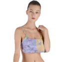 Scrapbook Paris Vintage France Layered Top Bikini Top  View1