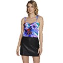 220cde476e6c434b8bbbaee3fd39d8f1 Flowy Camisole Tie Up Top View1
