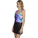 220cde476e6c434b8bbbaee3fd39d8f1 Flowy Camisole Tie Up Top View2