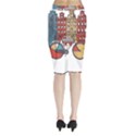 Amsterdam Graphic Design Poster Illustration Midi Wrap Pencil Skirt View2