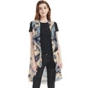 Texture Ornament Paisley Sleeveless Chiffon Waistcoat Shirt View1