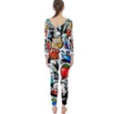 Graffiti Art Cartoon Comic Long Sleeve Catsuit View2