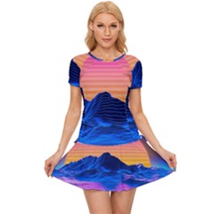 Sun Ultra Artistic 3d Illustration Sunset Women s Sports Wear Set