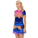 Sun Ultra Artistic 3d Illustration Sunset Women s Sports Wear Set View2