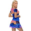 Sun Ultra Artistic 3d Illustration Sunset Women s Sports Wear Set View3