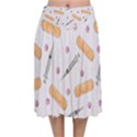 Medicine Velvet Flared Midi Skirt View1