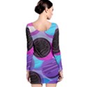 Cookies Chocolate Cookies Sweets Snacks Baked Goods Long Sleeve Velvet Bodycon Dress View2