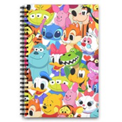 Illustration Cartoon Character Animal Cute 5 5  X 8 5  Notebook
