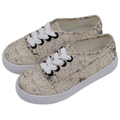 Astronomy Vintage Kids  Classic Low Top Sneakers by ConteMonfrey