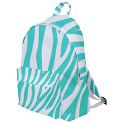 Blue Zebra Vibes Animal Print   The Plain Backpack by ConteMonfrey