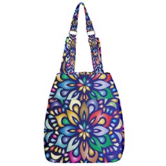 Leafs And Floral Center Zip Backpack by BellaVistaTshirt02