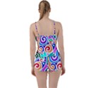 Crazy Pop Art - Doodle Circles   Boyleg Tankini Set  View2