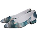 Tsunami Waves Ocean Sea Water Rough Seas Women s Low Heels View2