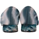 Tsunami Waves Ocean Sea Water Rough Seas Women s Low Heels View4