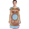 Dessert Food Donut Sweet Decor Chocolate Bread Cap Sleeve Nightdress View1