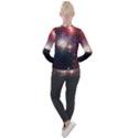 Astrology Astronomical Cluster Galaxy Nebula Casual Zip Up Jacket View2